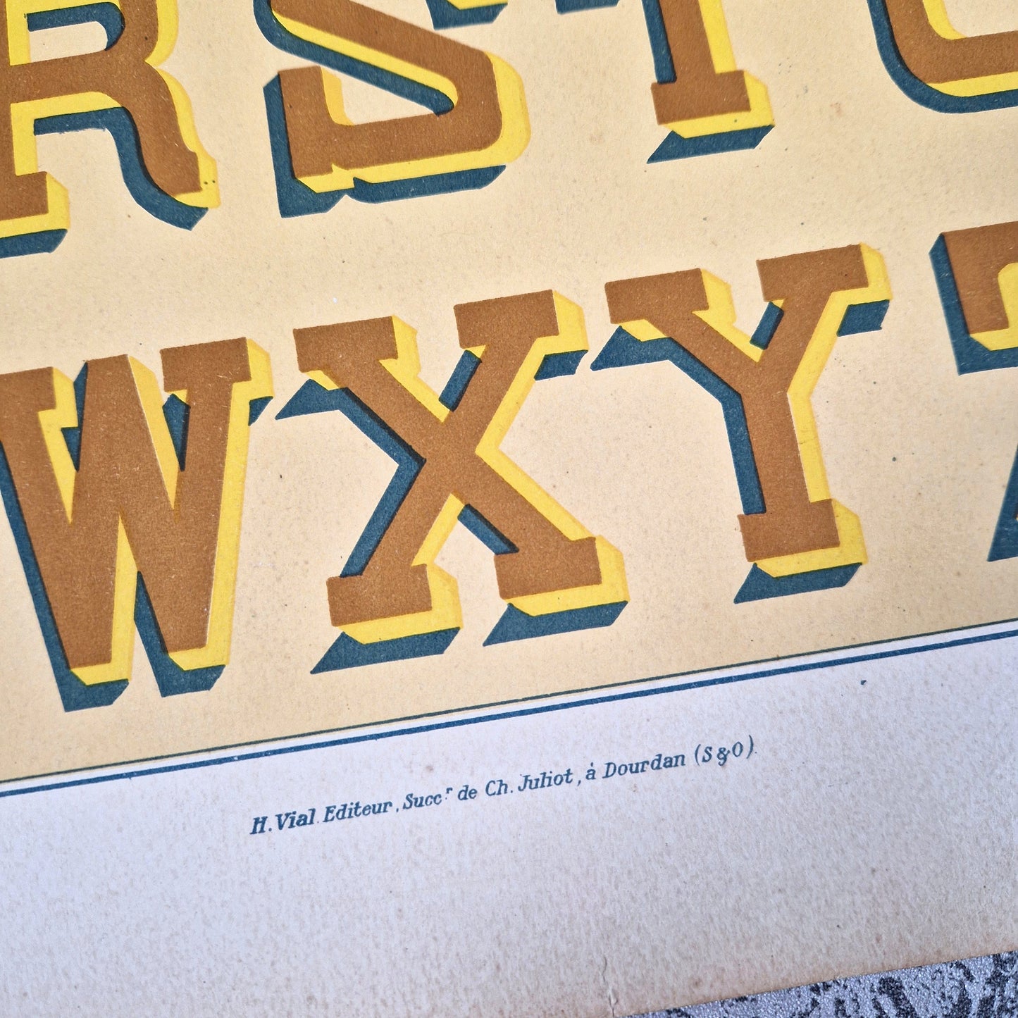 planche alphabet victorien h vial dourdan