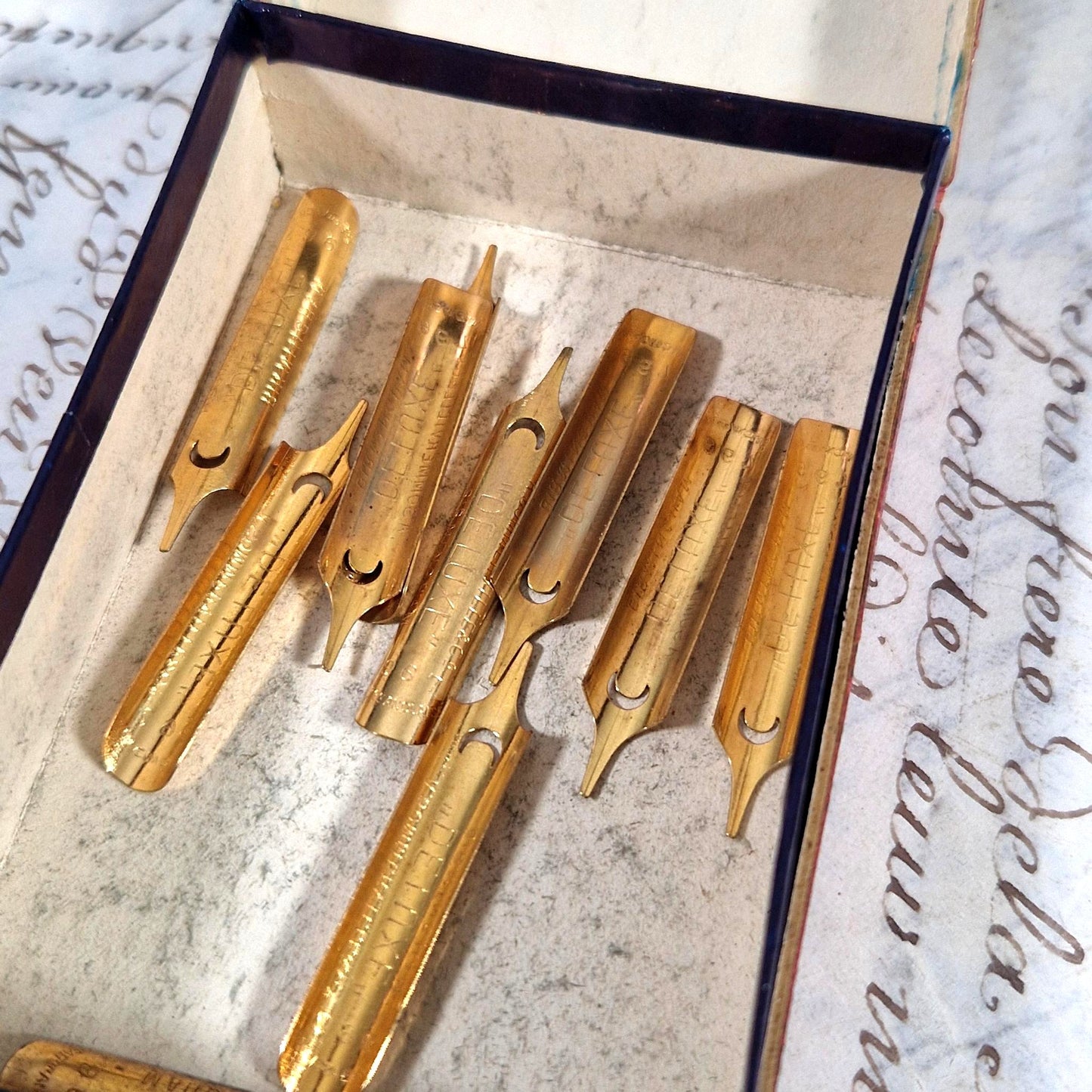 plumes dorees anciennes angleterre