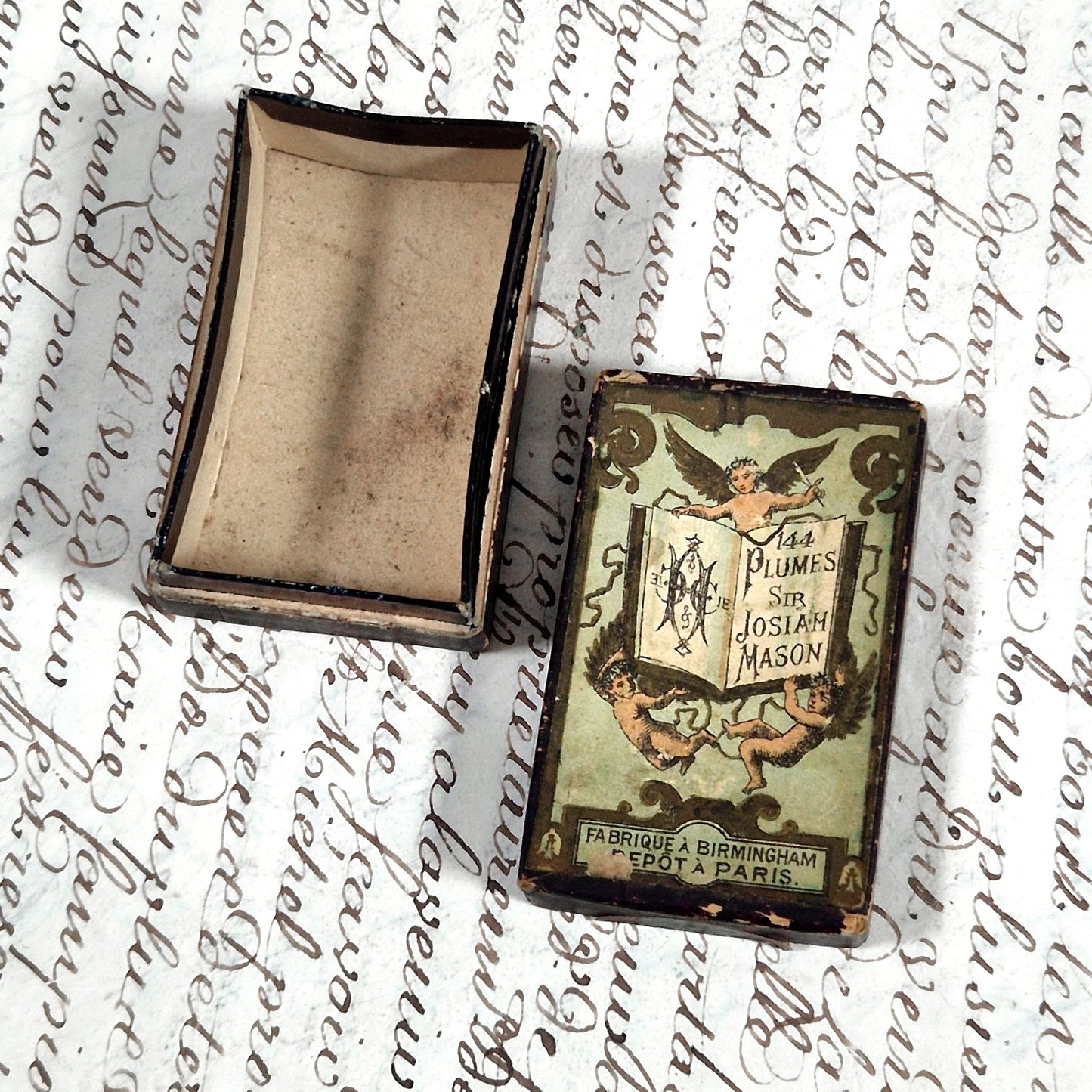 plumes metalliques birmingham 19e siecle