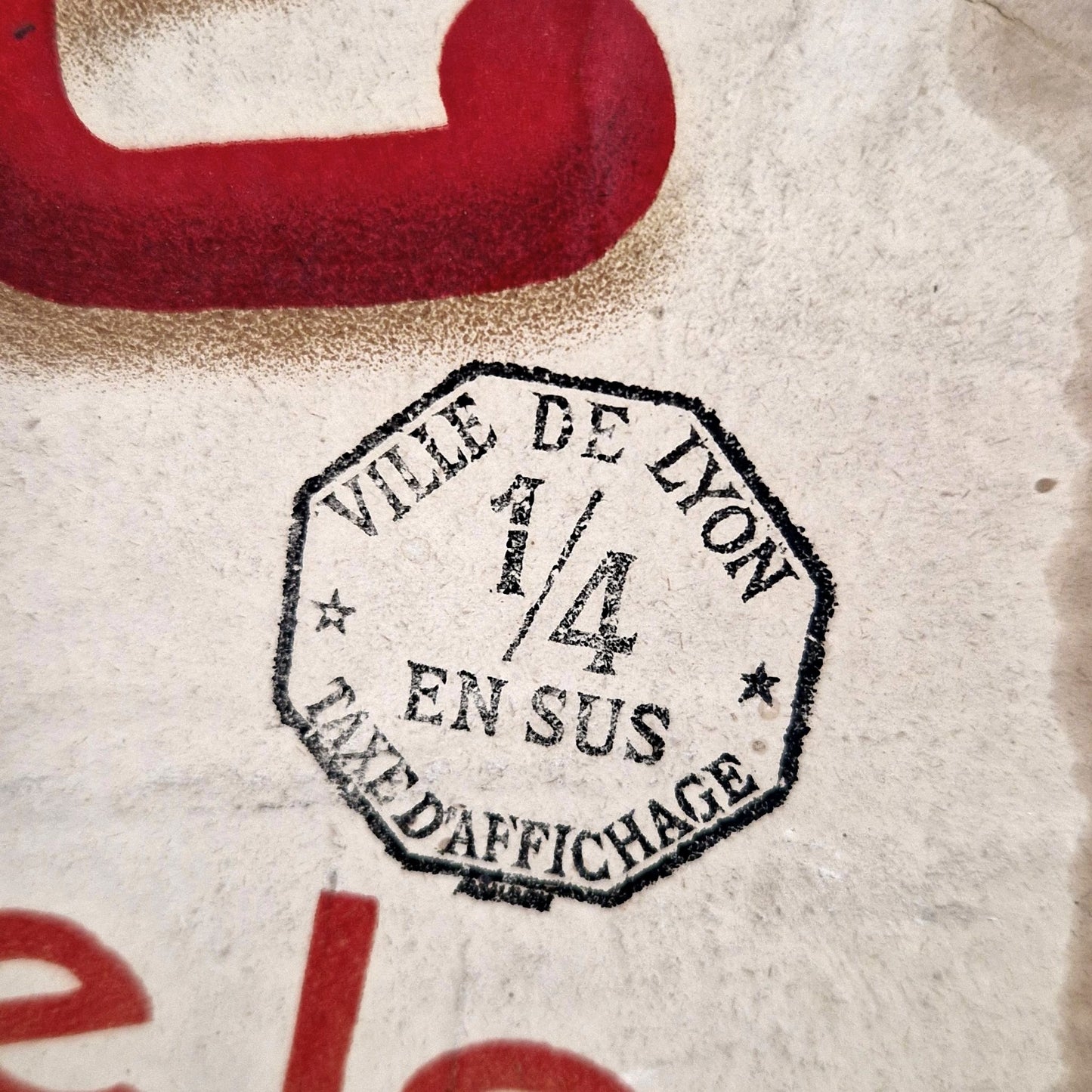 pub double face accessoire vetement ancien