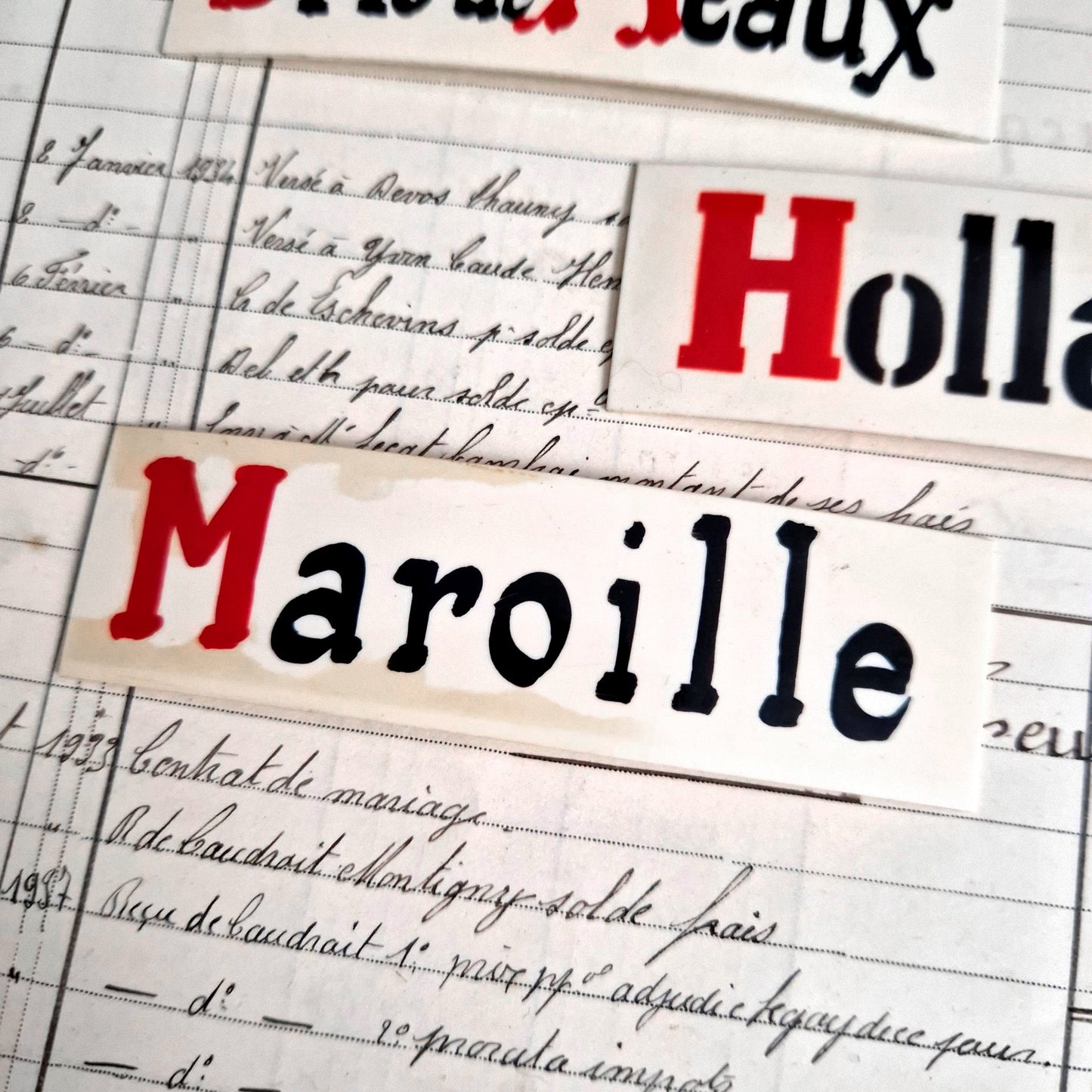 vintage cheese label carré de l'est