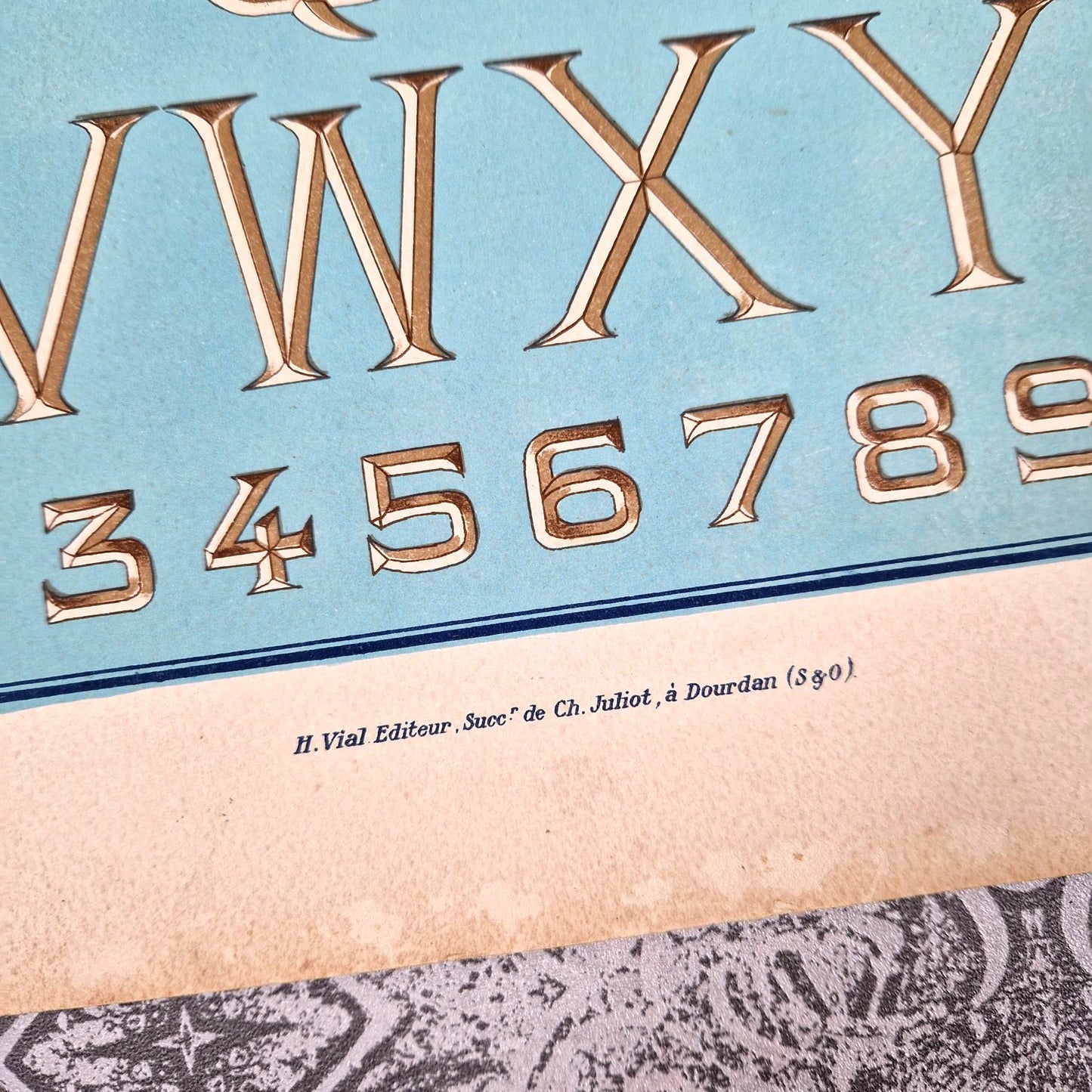 vintage lettering office