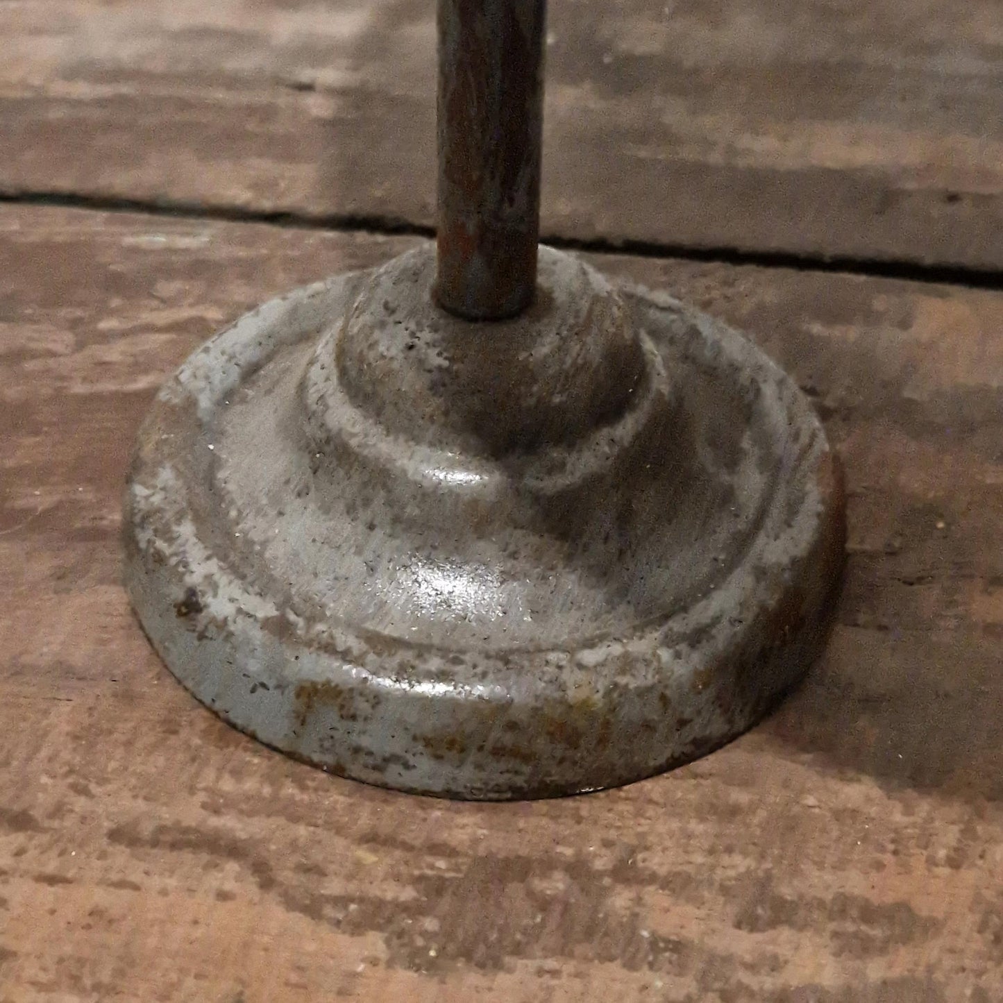 vintage metal display bust