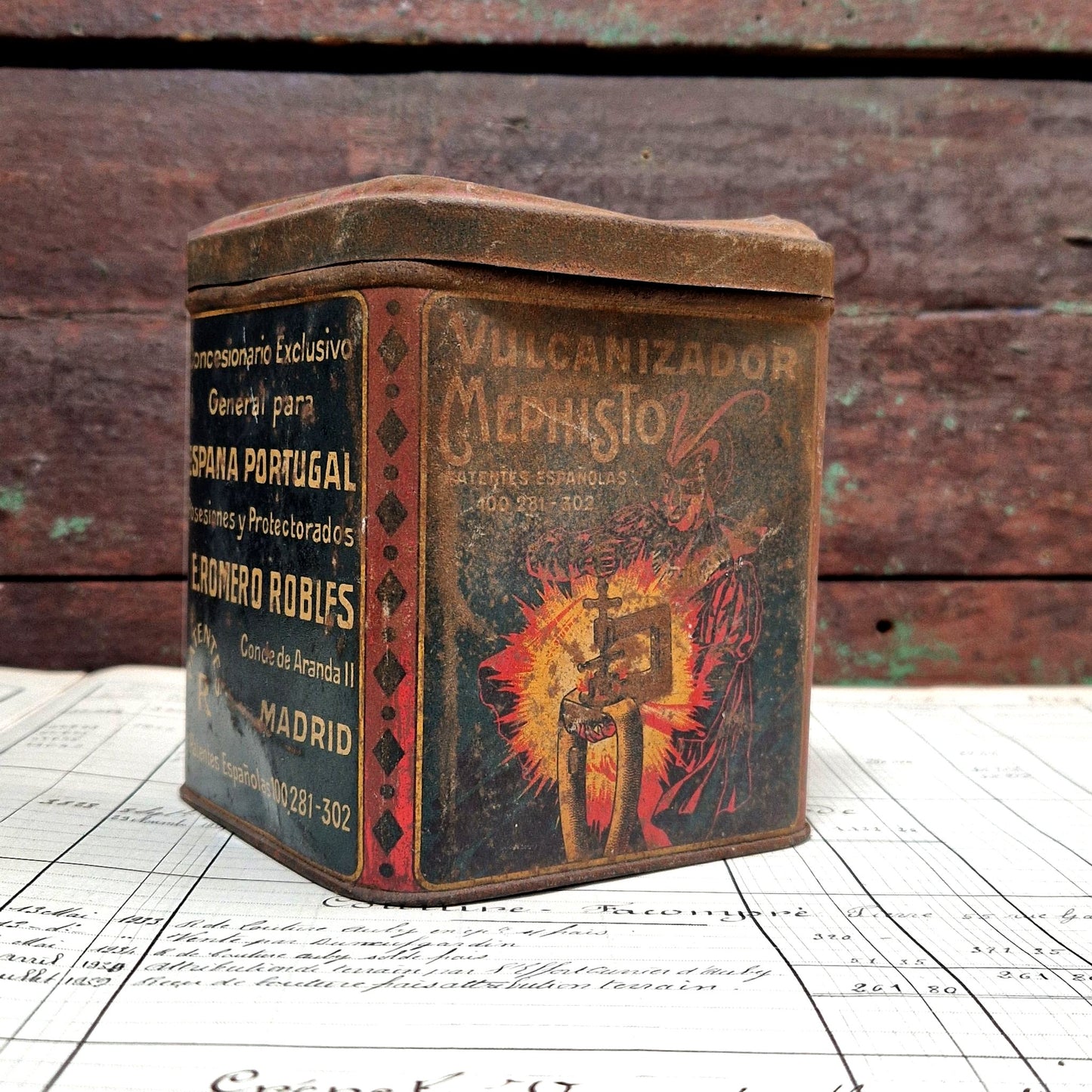 vulcanizador mephisto publicité ancienne