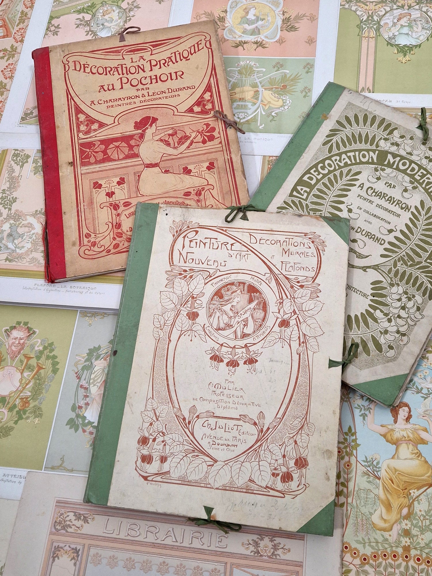 Anciens recueils et portfolios artistiques