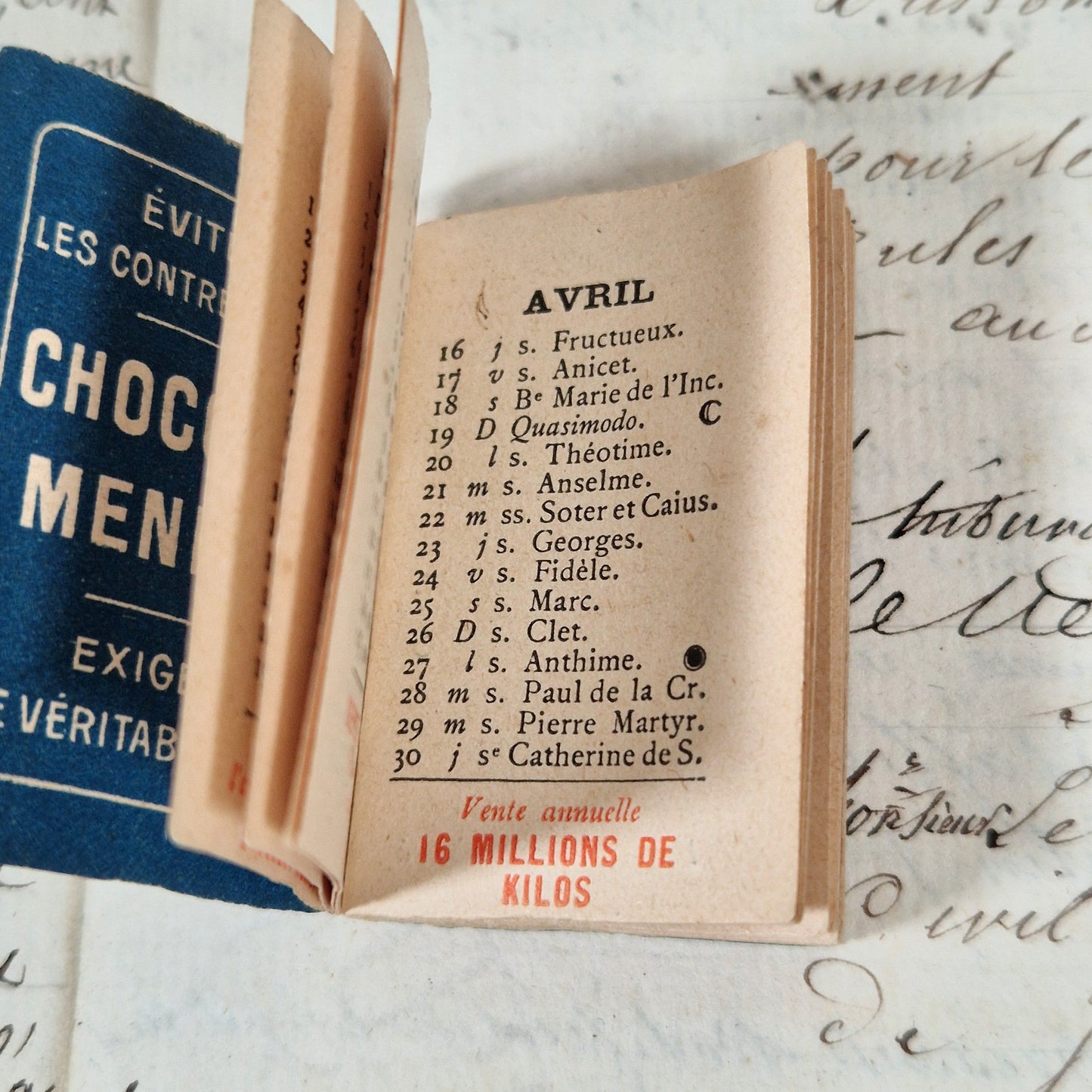 1903 chocolat menier advertising booklet