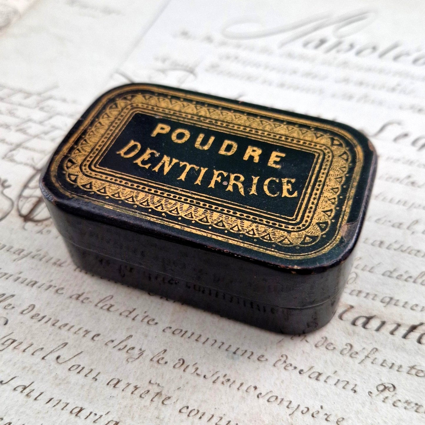 19th century pharmacy box