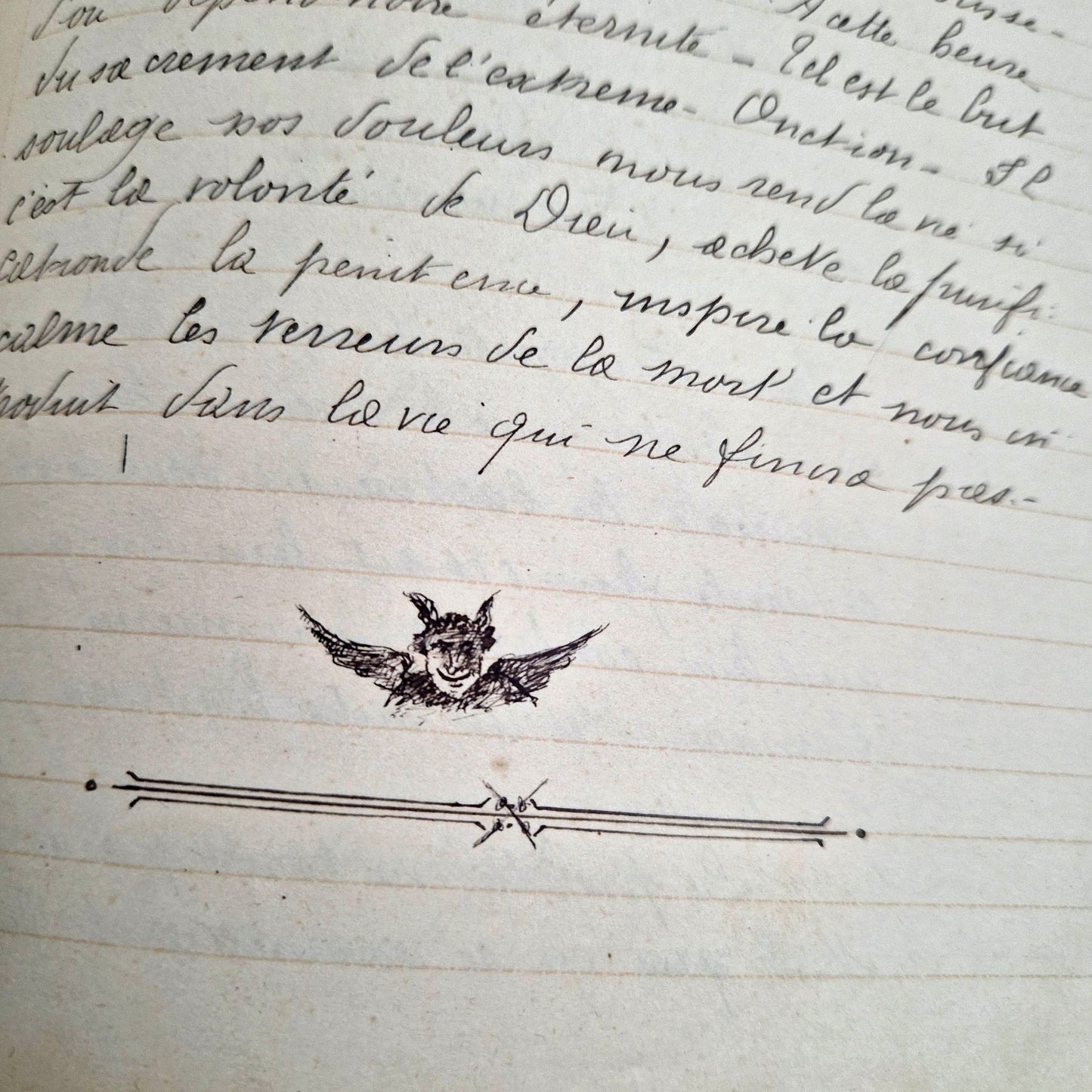 19th century religious manuscript cover