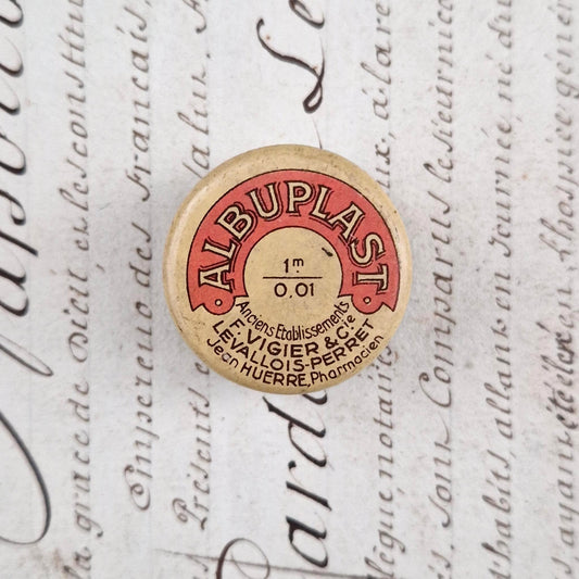 Mini "Albupast" box, early 20th century