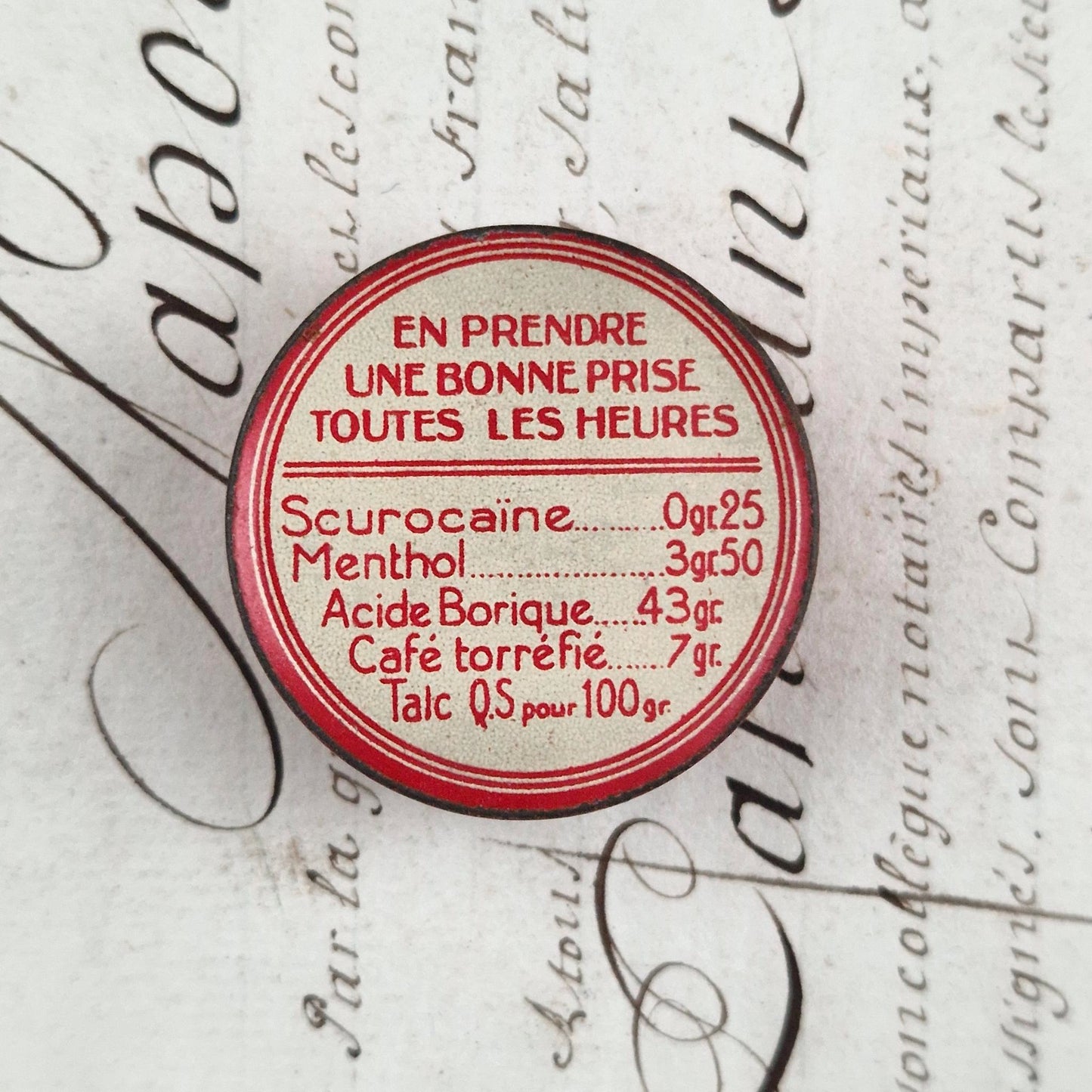 Petite boîte « Rhinette », Vers 1910-1920