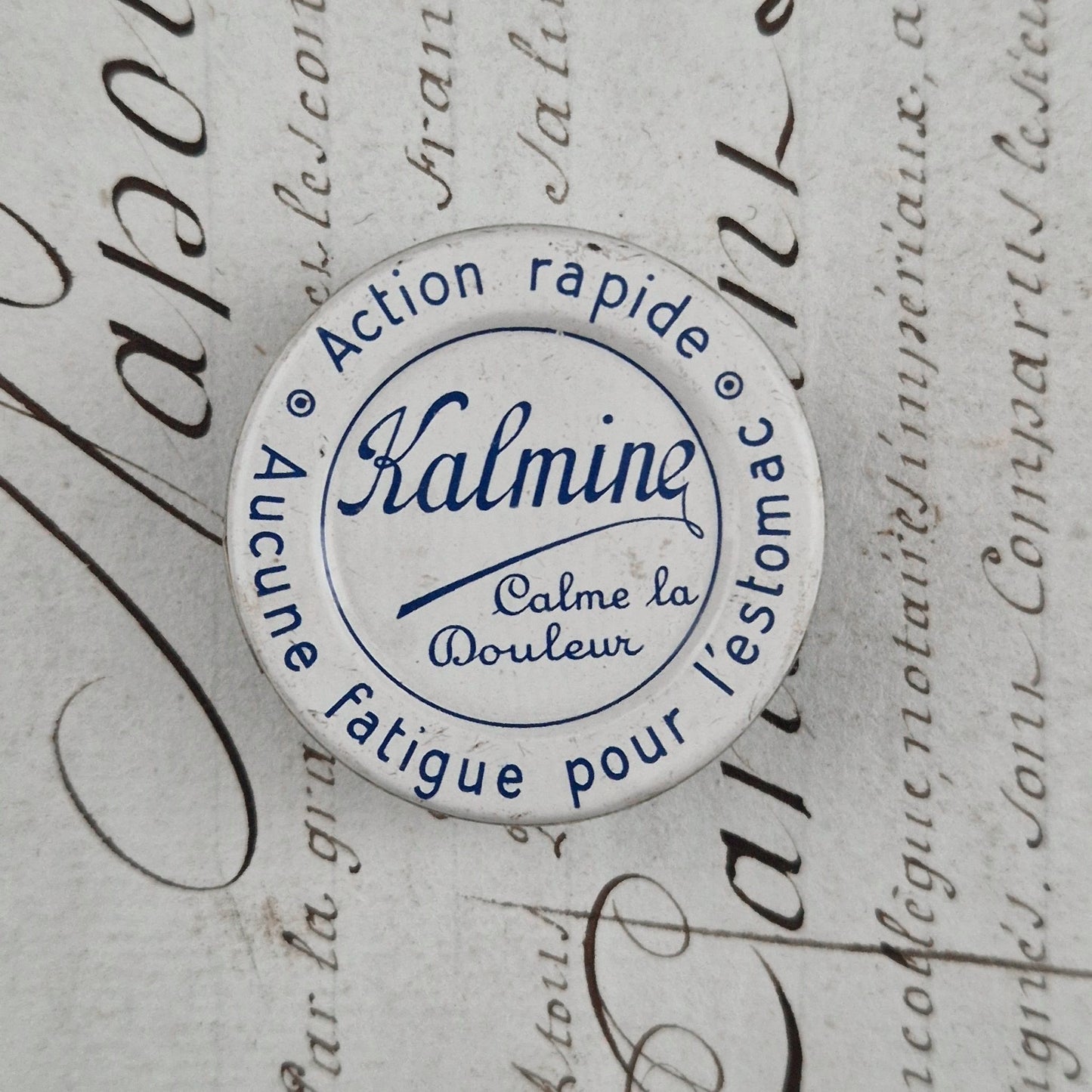 Boite pharmaceutique « Kalmine », Scellée