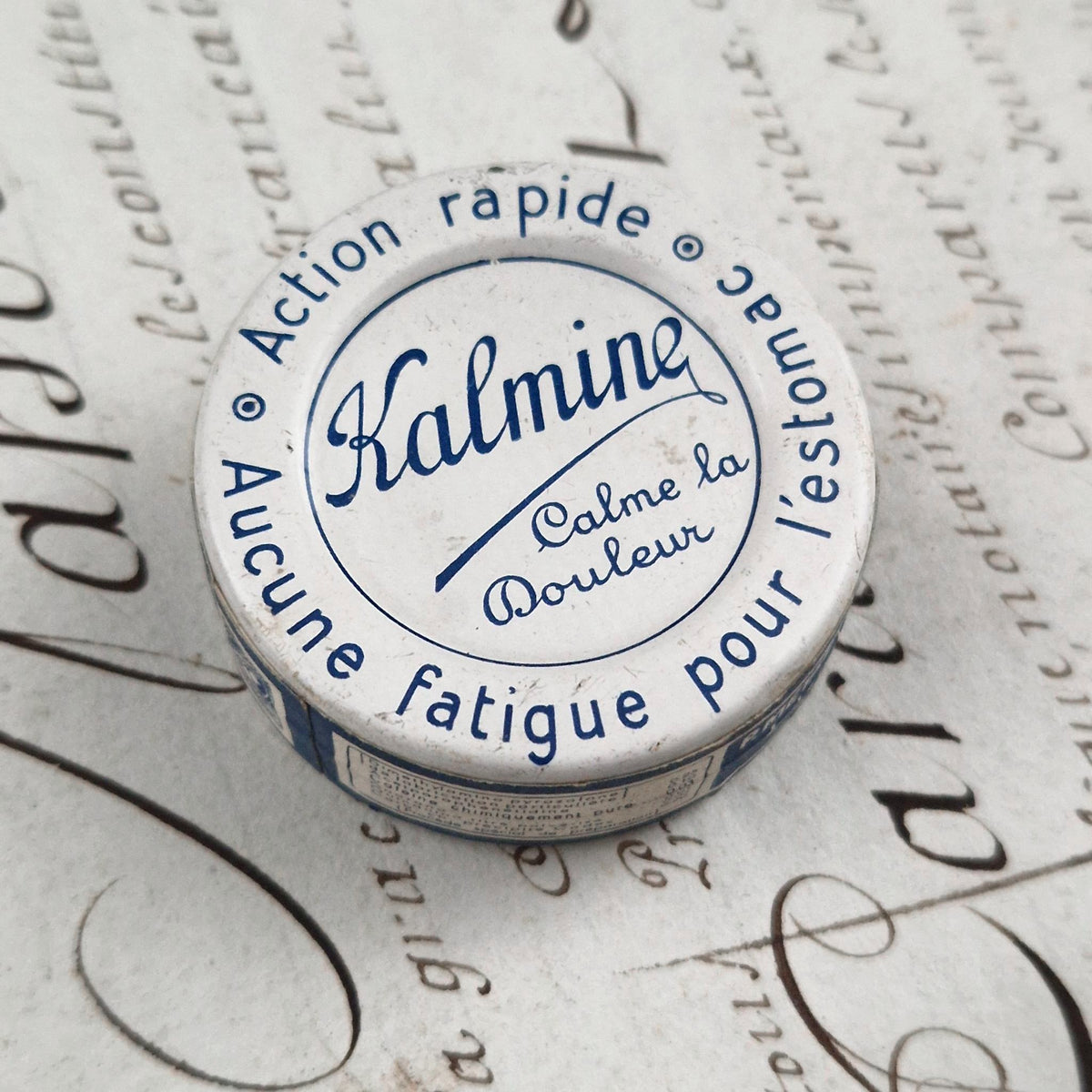 Boite pharmaceutique « Kalmine », Scellée