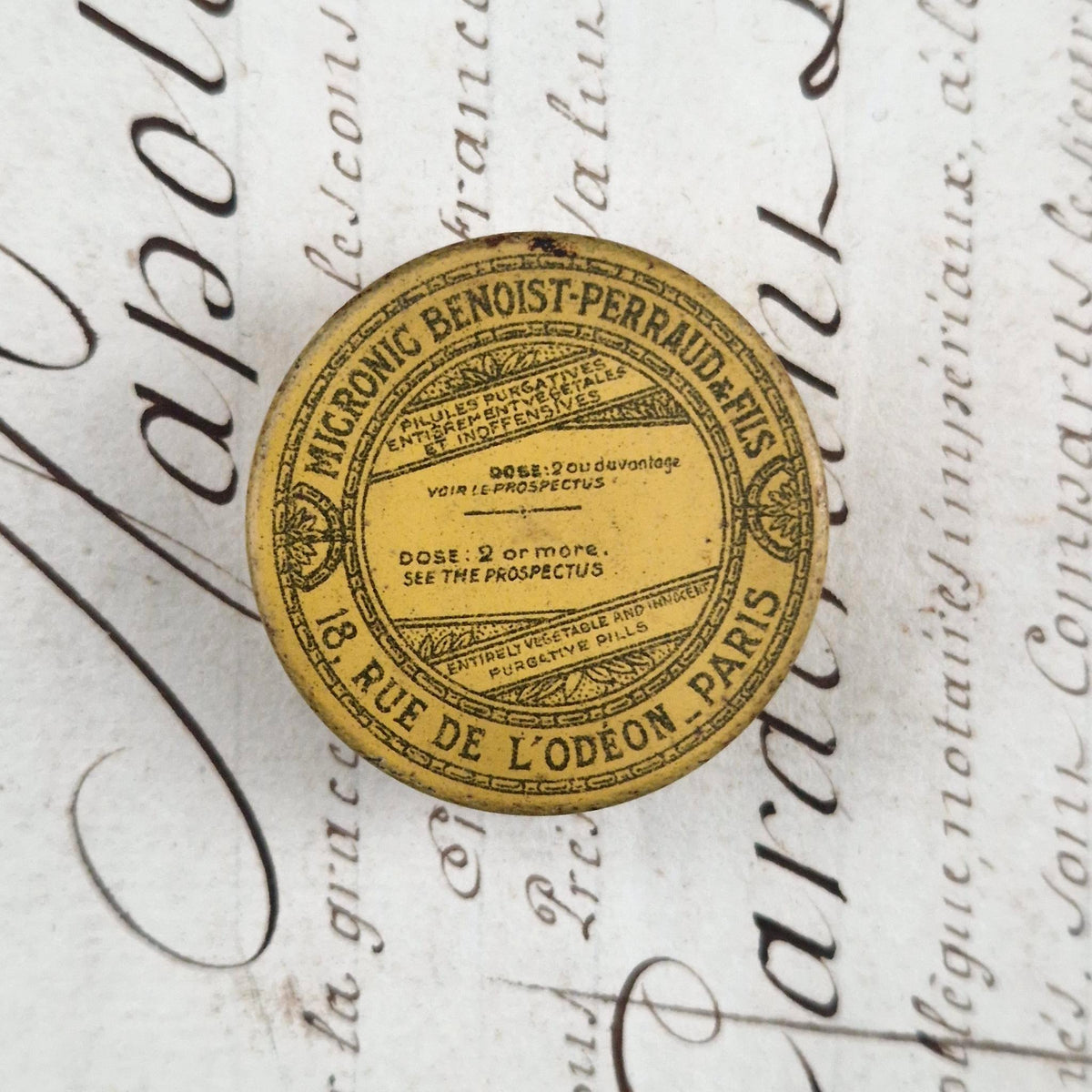 Rare "Micronic" Box - Benoist-Perraud &amp; Fils, Paris