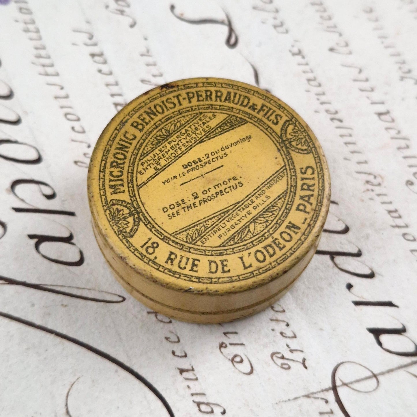 Rare "Micronic" Box - Benoist-Perraud &amp; Fils, Paris