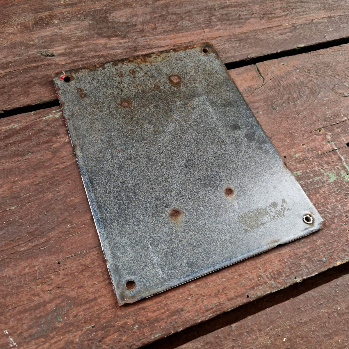 Old enamel sign LICENCE IV - 59