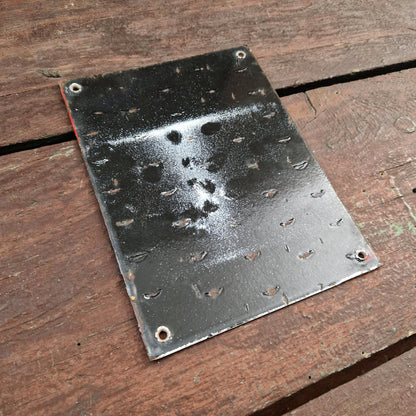 Ancienne plaque émaillée LICENCE IV - 4.280.9