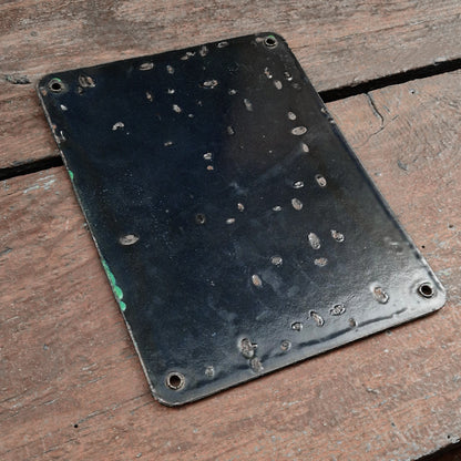 Enamel plaque "R - Restaurant - Law of September 24, 1941"