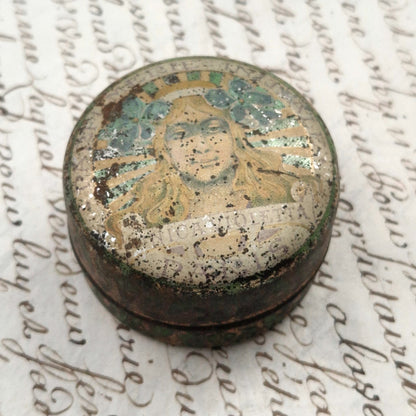Rare box of "Crème aux Violettes de Nice"