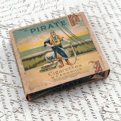 Rare "Pirate" cigarette box - WD &amp; HO Wills