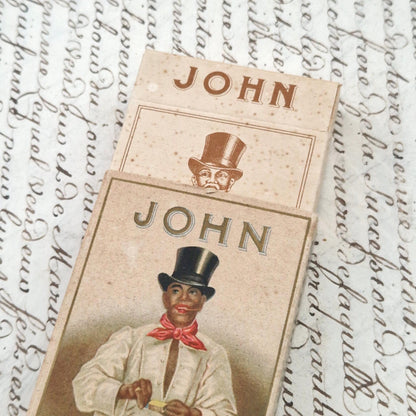 Box of “John” cigarettes - Colonias Hermanos