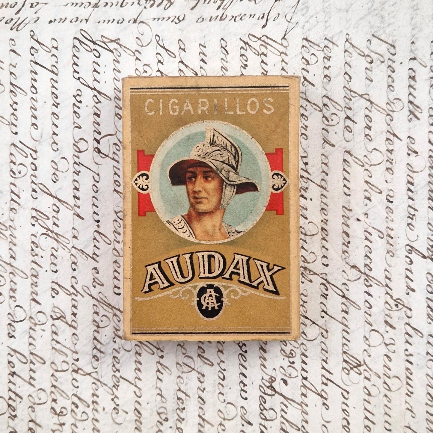 Boîte de cigarillos ancienne « Audax »