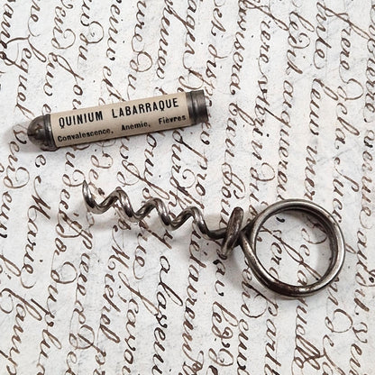 Rare tire-bouchon publicitaire - Vers 1900