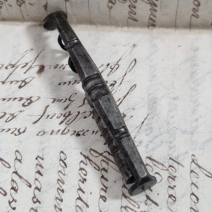 Rare folding wrought iron corkscrew - 18th century