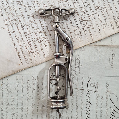 Antique "Le Presto" lever corkscrew - Paris Registered