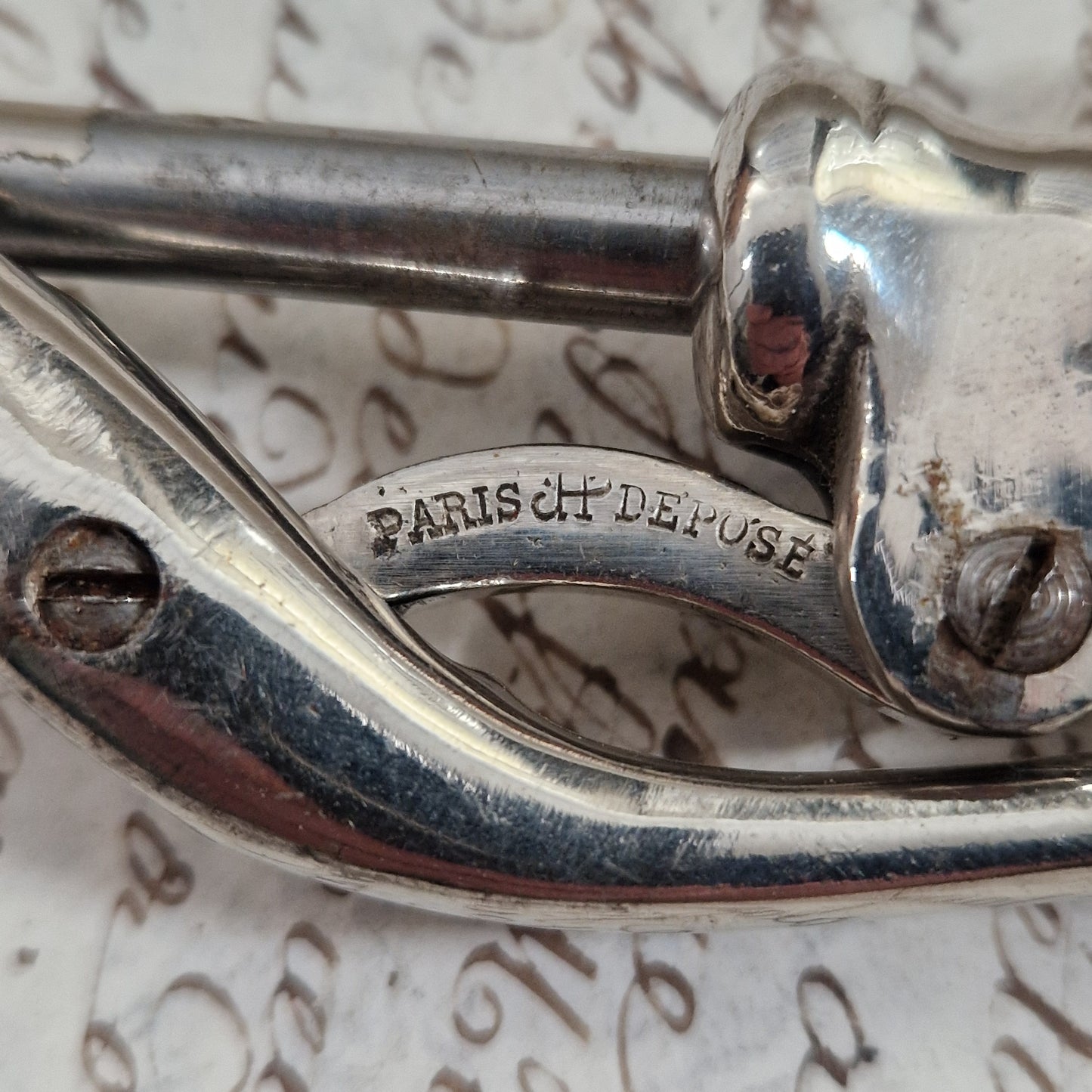 Antique "Le Presto" lever corkscrew - Paris Registered