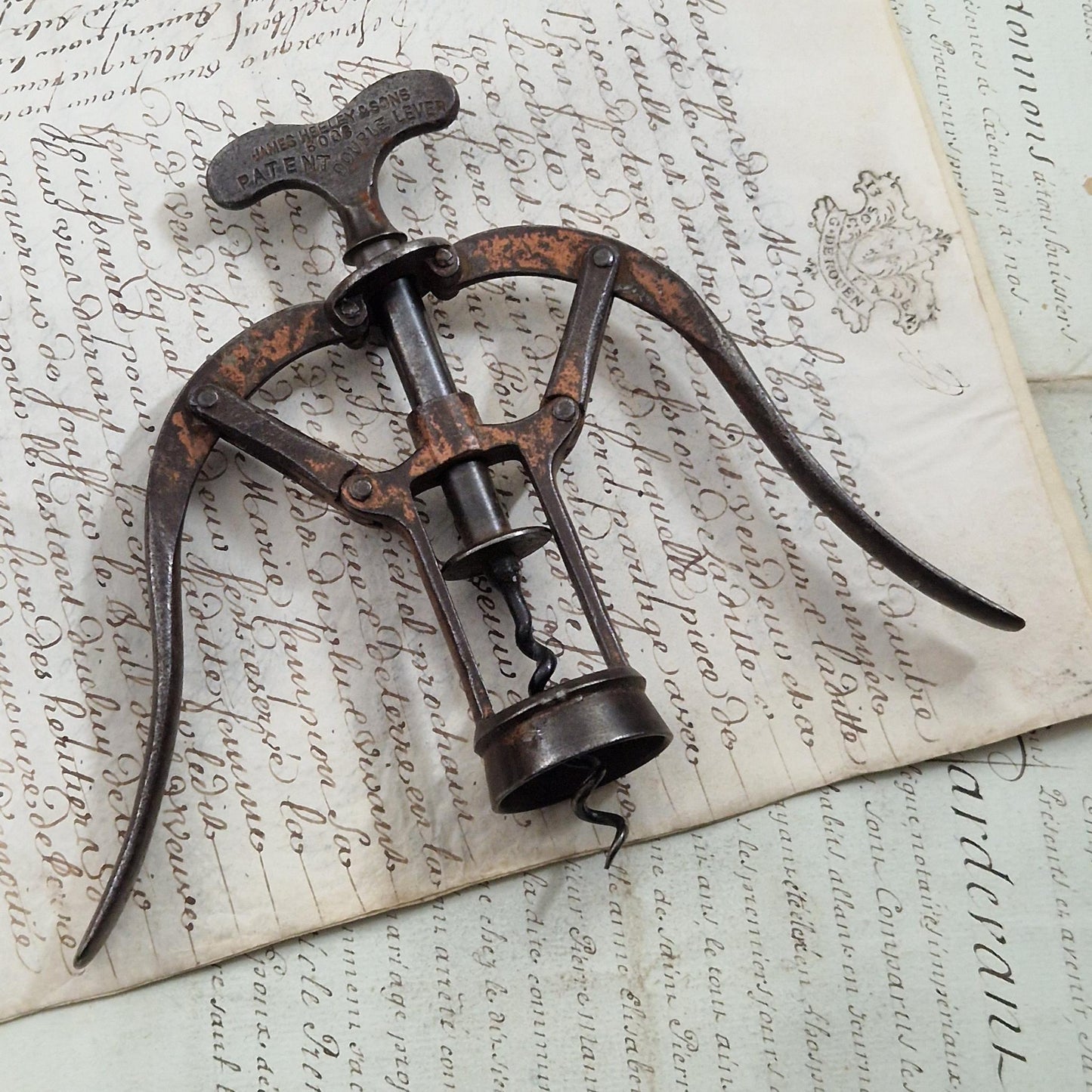 "James Heeley &amp; Sons" corkscrew, circa 1885–1900