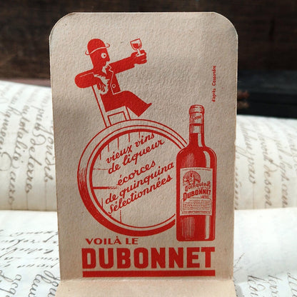 Carnet de notes publicitaire « Dubonnet »