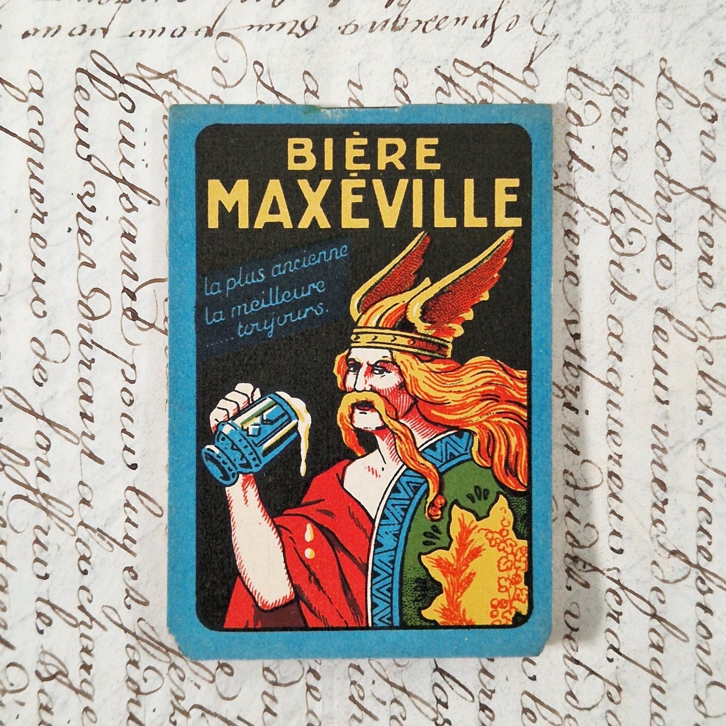 Carnet publicitaire « Bière Maxéville » - Vers 1930