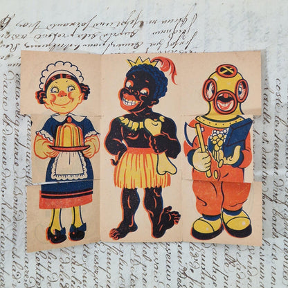 Curieuse Carte articulée « Cine-Swing – Secrets atomiques »