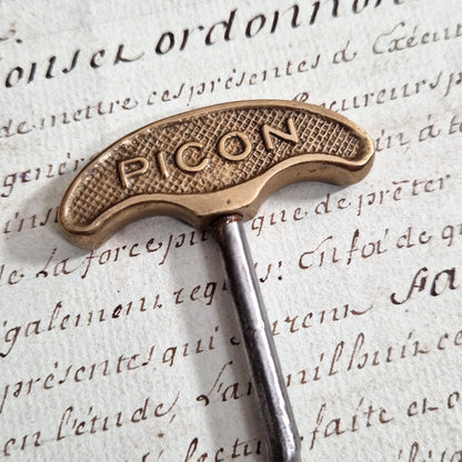 Ancien Tire-bouchon publicitaire « Picon »