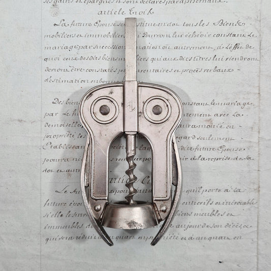 Antique lever corkscrew "AL"