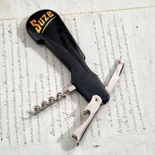 Limonadier / Tire-bouchon publicitaire « Suze »