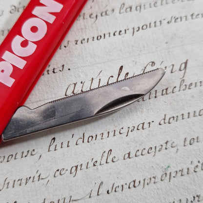 "PICON" advertising corkscrew/lemonade dispenser