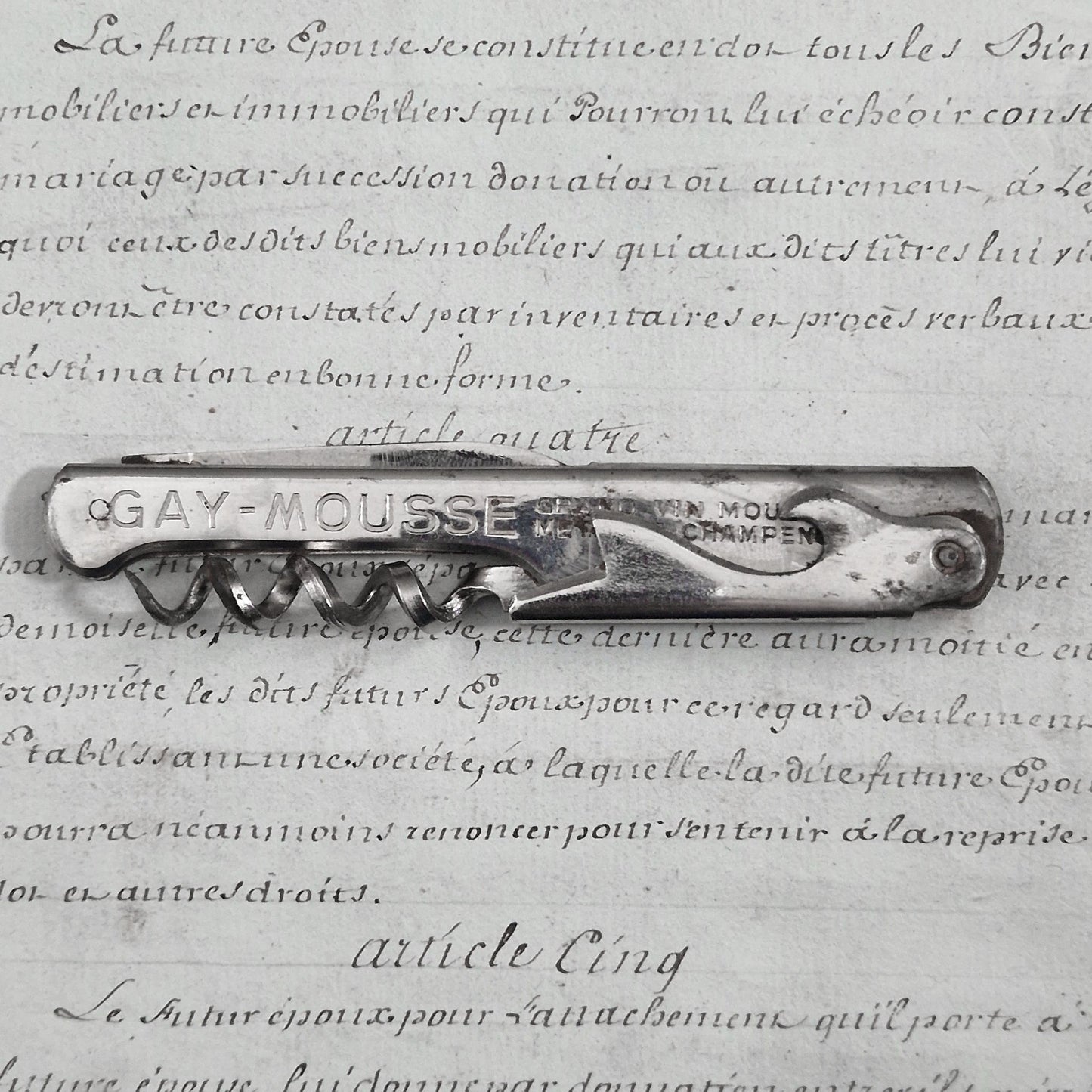 Limonadier publicitaire « DUBONNET / GAY-MOUSSE »