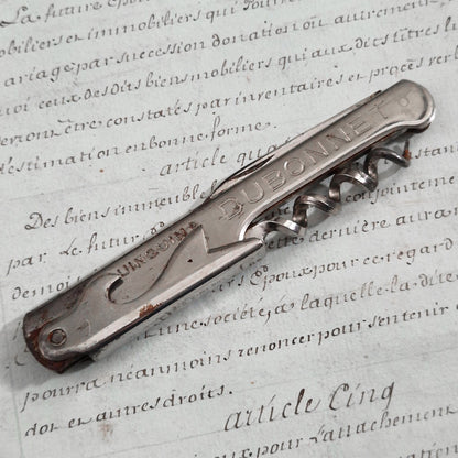 Limonadier publicitaire « DUBONNET / GAY-MOUSSE »