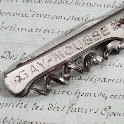 Limonadier publicitaire « DUBONNET / GAY-MOUSSE »