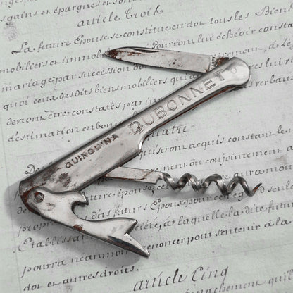 Limonadier publicitaire « DUBONNET / GAY-MOUSSE »