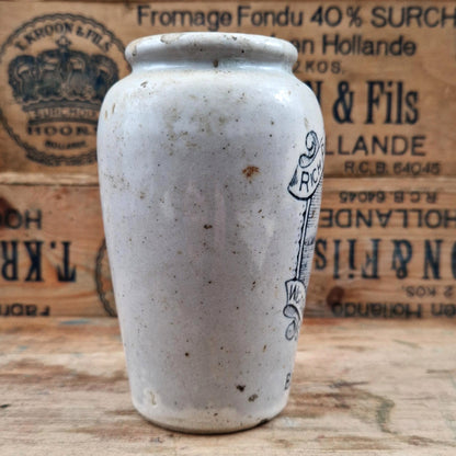 Ancien Pot « Rich Preserved Cream, Stranraer »