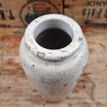 Ancien Pot « Rich Preserved Cream, Stranraer »