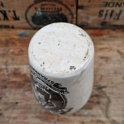 "Pure Fresh Cream - Stranraer" promotional jar