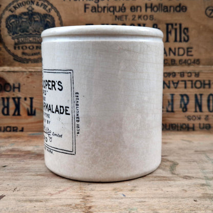 Pot publicitaire en faïence "Frank Cooper's Marmalade"