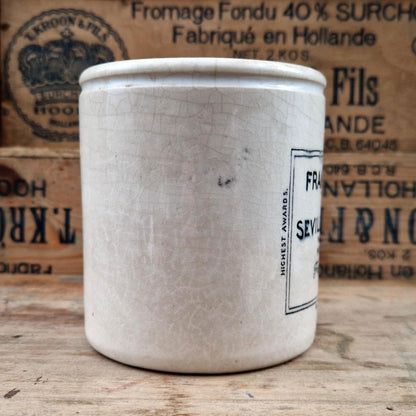 Pot publicitaire en faïence "Frank Cooper's Marmalade"