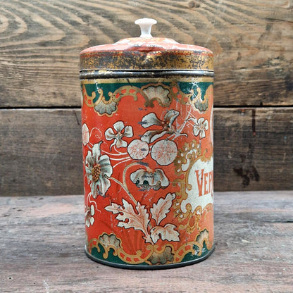 Antique lithographed tin box "Vermicelli"