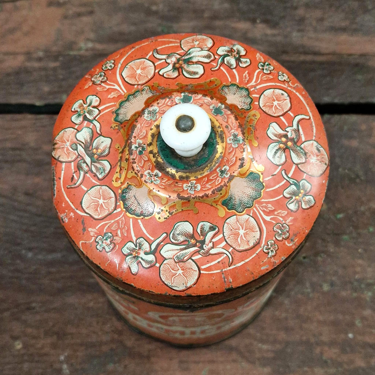 Antique lithographed tin box "Vermicelli"