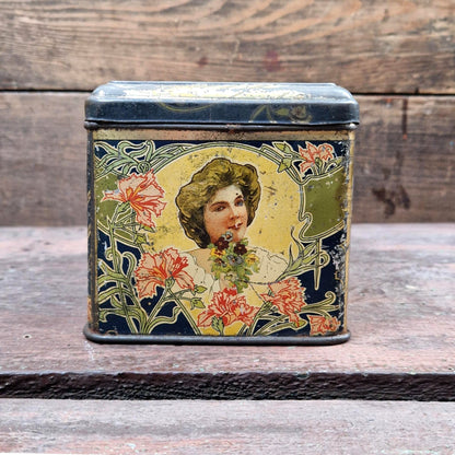 Lithographed tin box "Marseille", Circa 1900