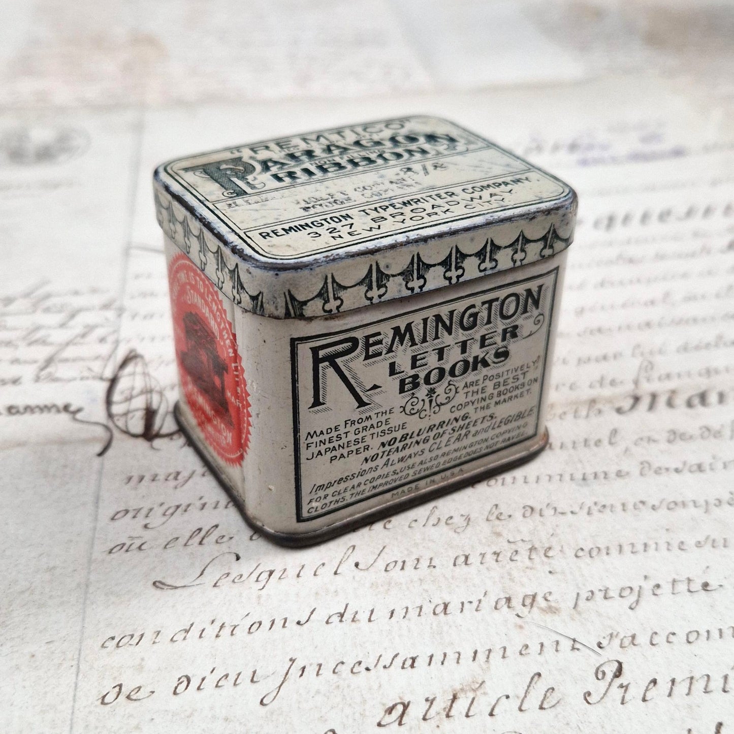 Boîte publicitaire « Remington », Vers 1905-1915